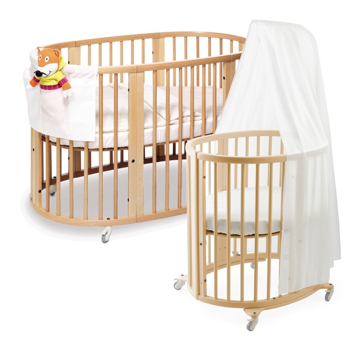 Round crib